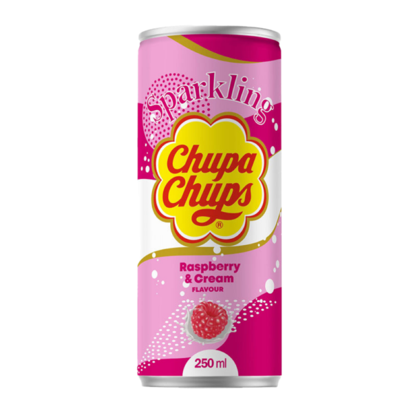 Chupa Chups 250ml Raspberry & Cream